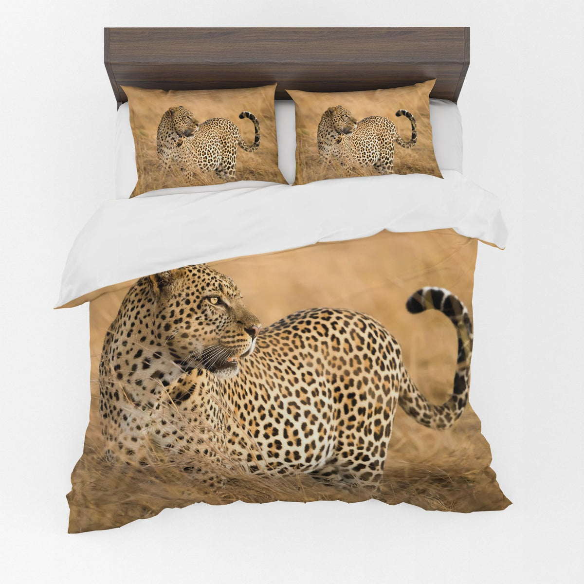 Wildlife Duvet Cover Set – African Leopard Main image