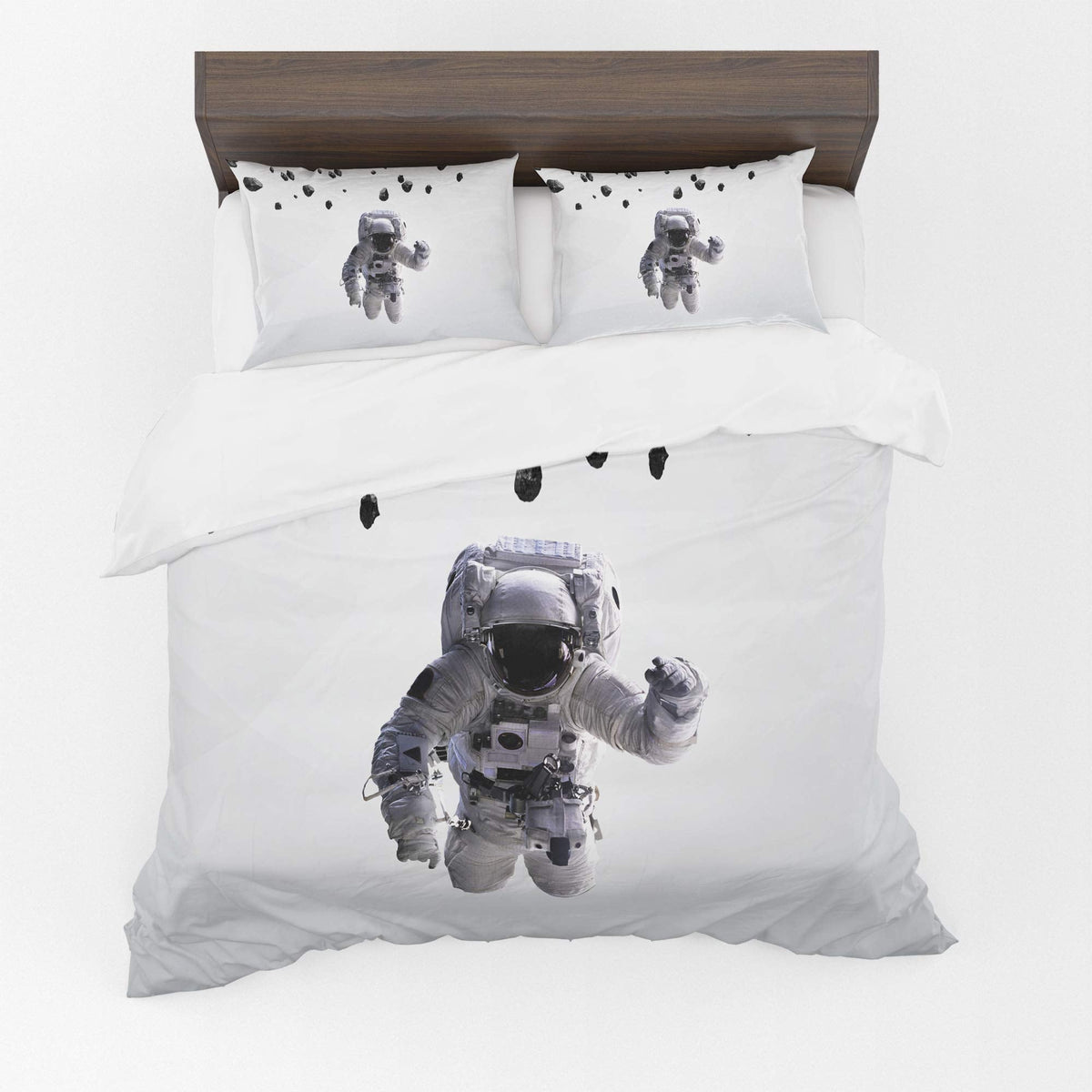 Astronaut space duvet cover set for kids