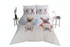 Dog Duvet Cover Set – Angel & Devil Dog