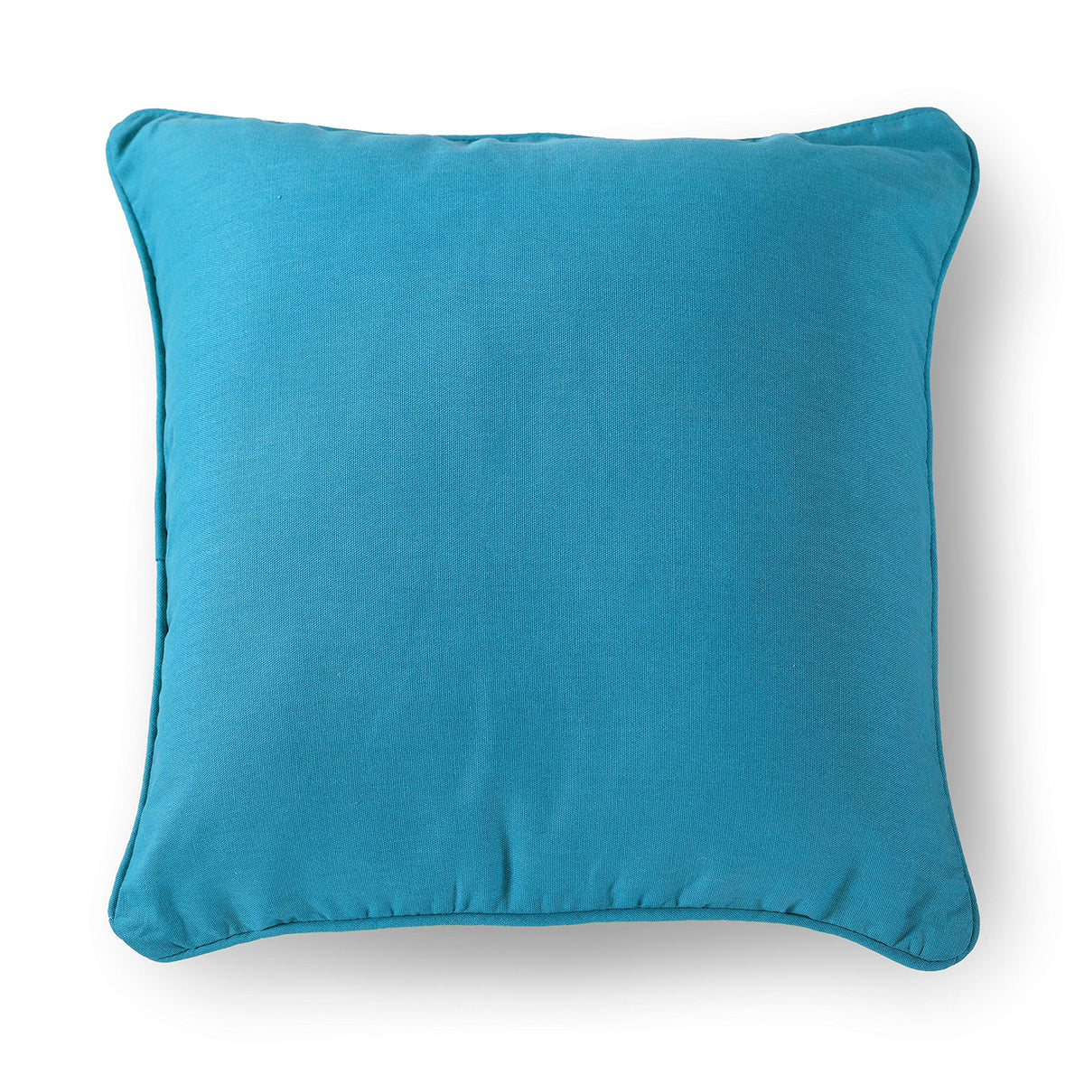 Cotton Cushion Cover 51x51 cm – Aqua Blue