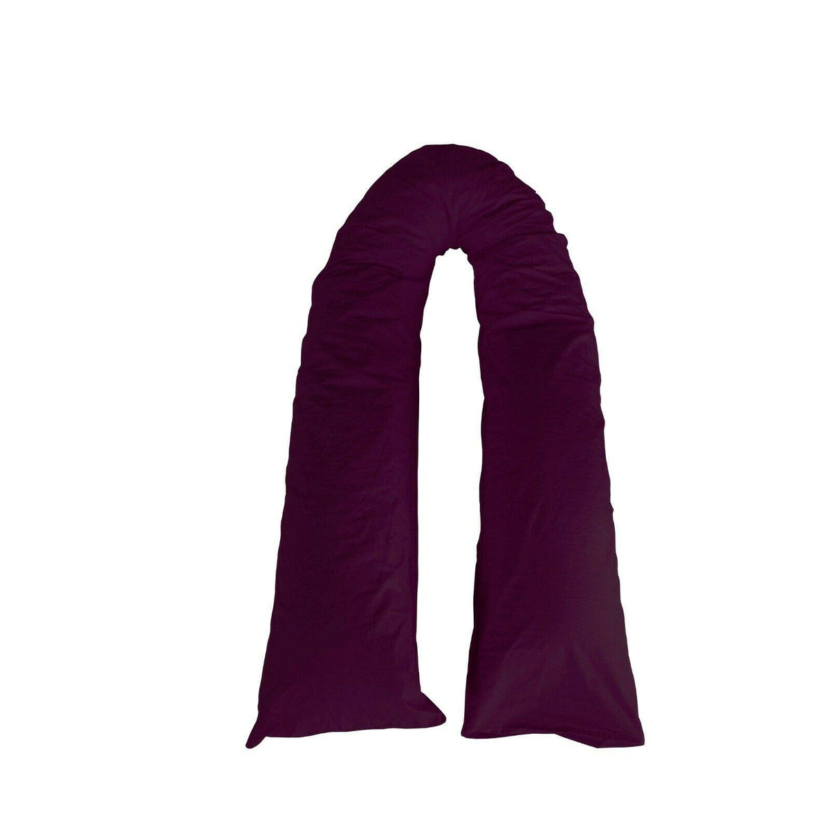U Pregnancy Pillow Case 12ft – Aubergine