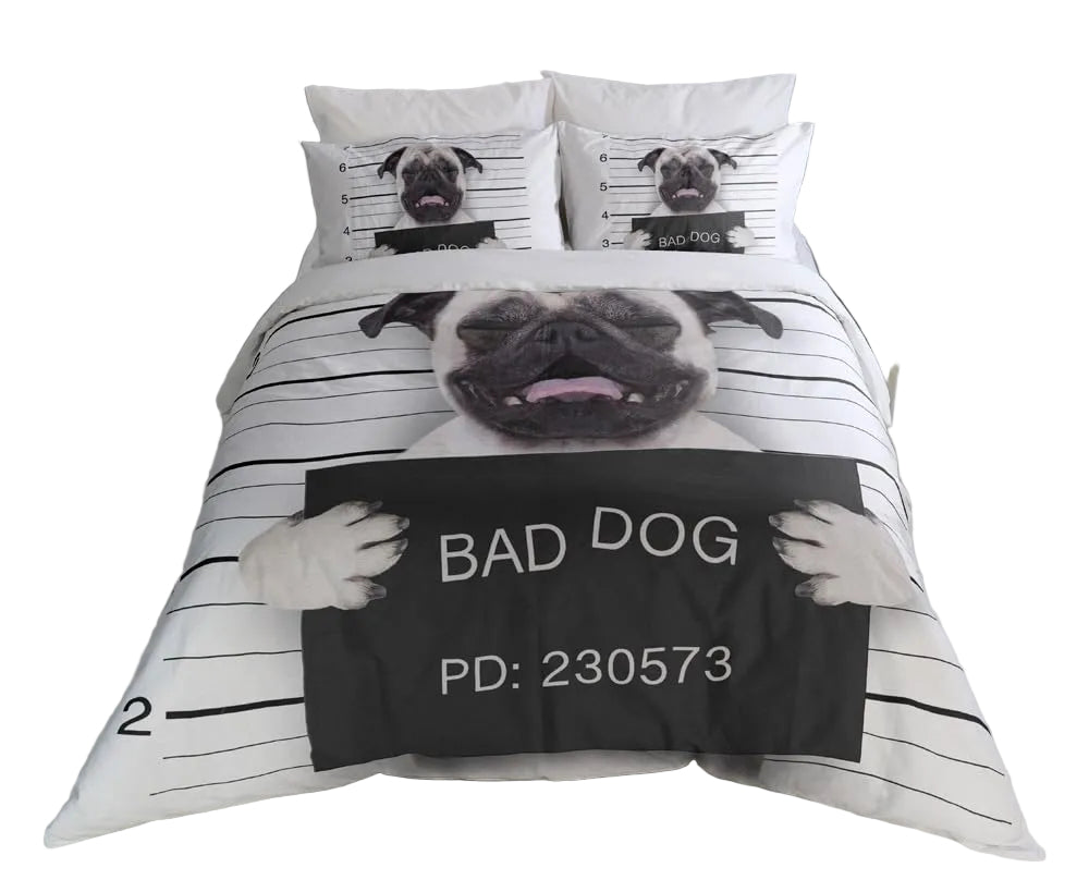 Dog Breed Duvet Cover Set – Bad Dog