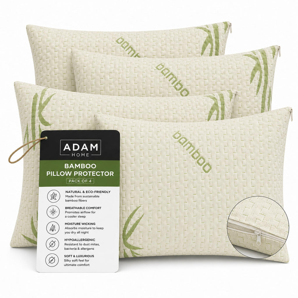 Quilted Pillow Protectors 50x75 cm – Bamboo Pillow Protectors