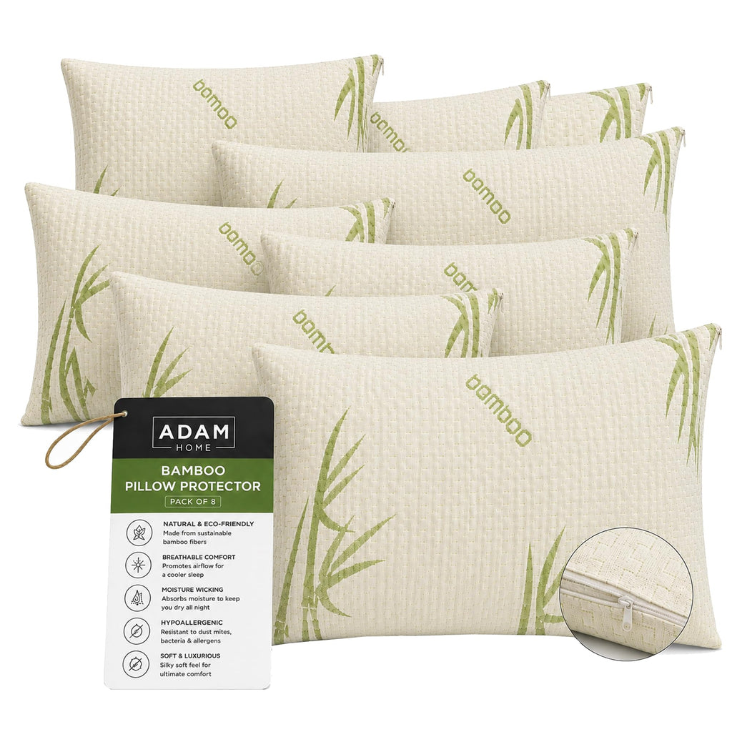 Quilted Pillow Protectors 50x75 cm – Bamboo Pillow Protectors