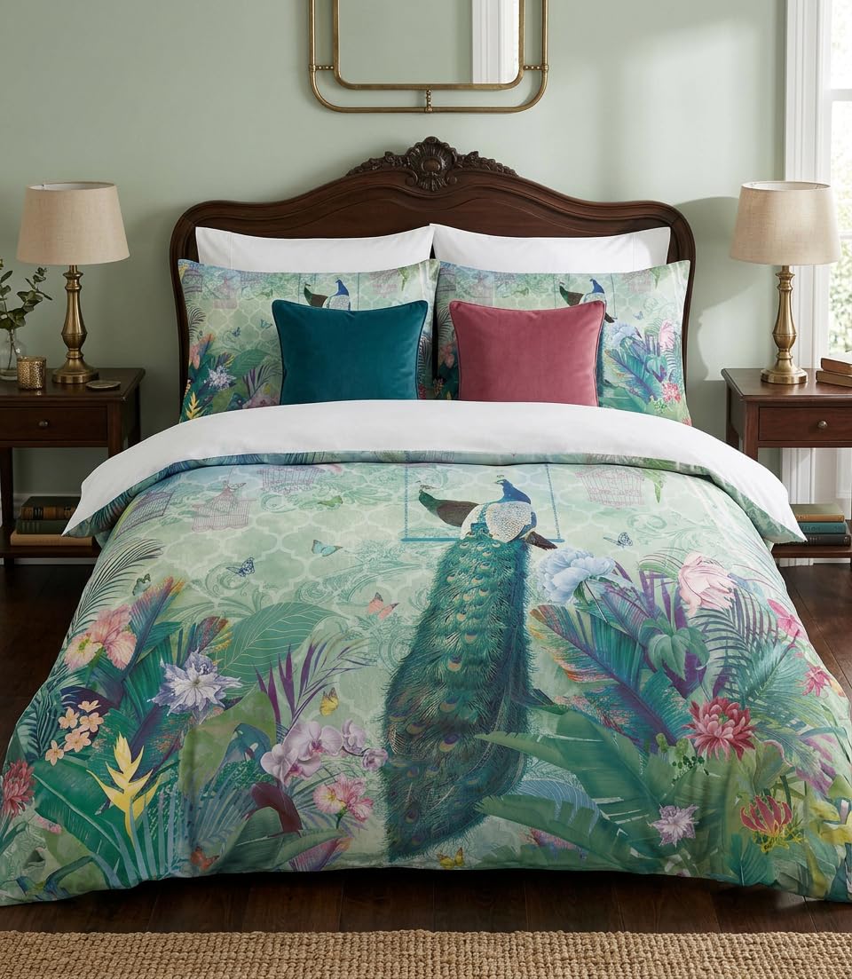 Bird Duvet Cover Set – 4 Designs, Single to Emperor (view 2)