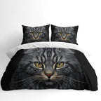 Cat Duvet Cover Set – Black Cat