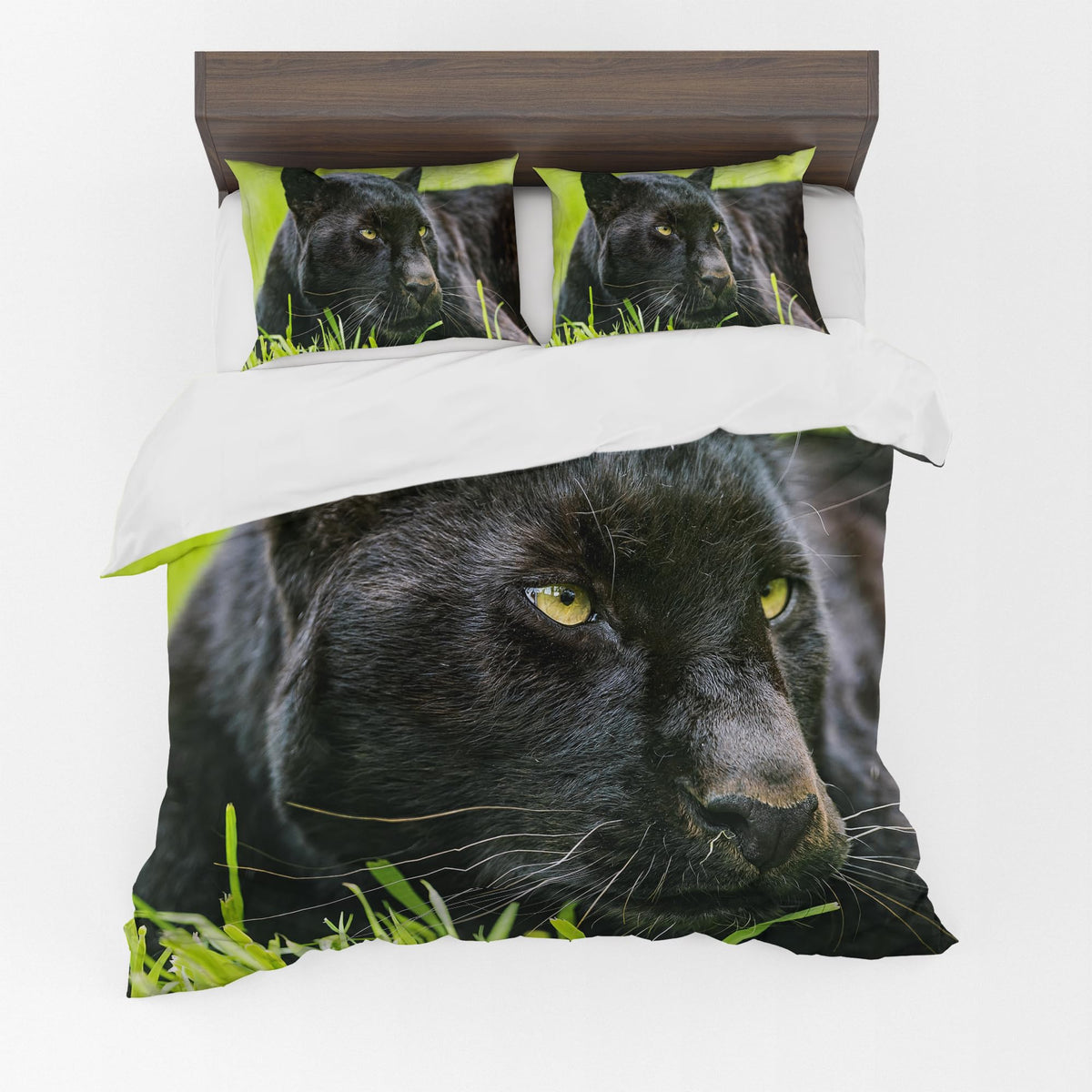 Animal Duvet Cover Set – Black Panther Main image