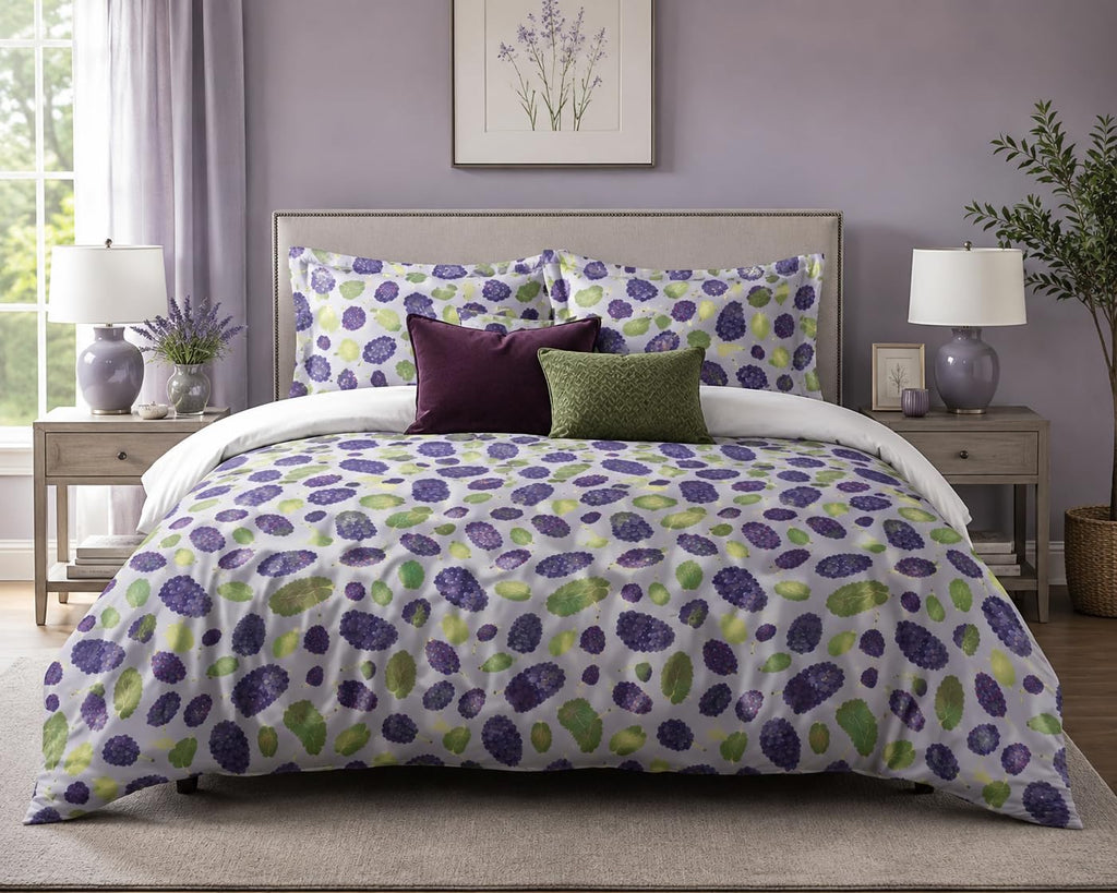 Fruit Duvet Cover Set – Blackberry