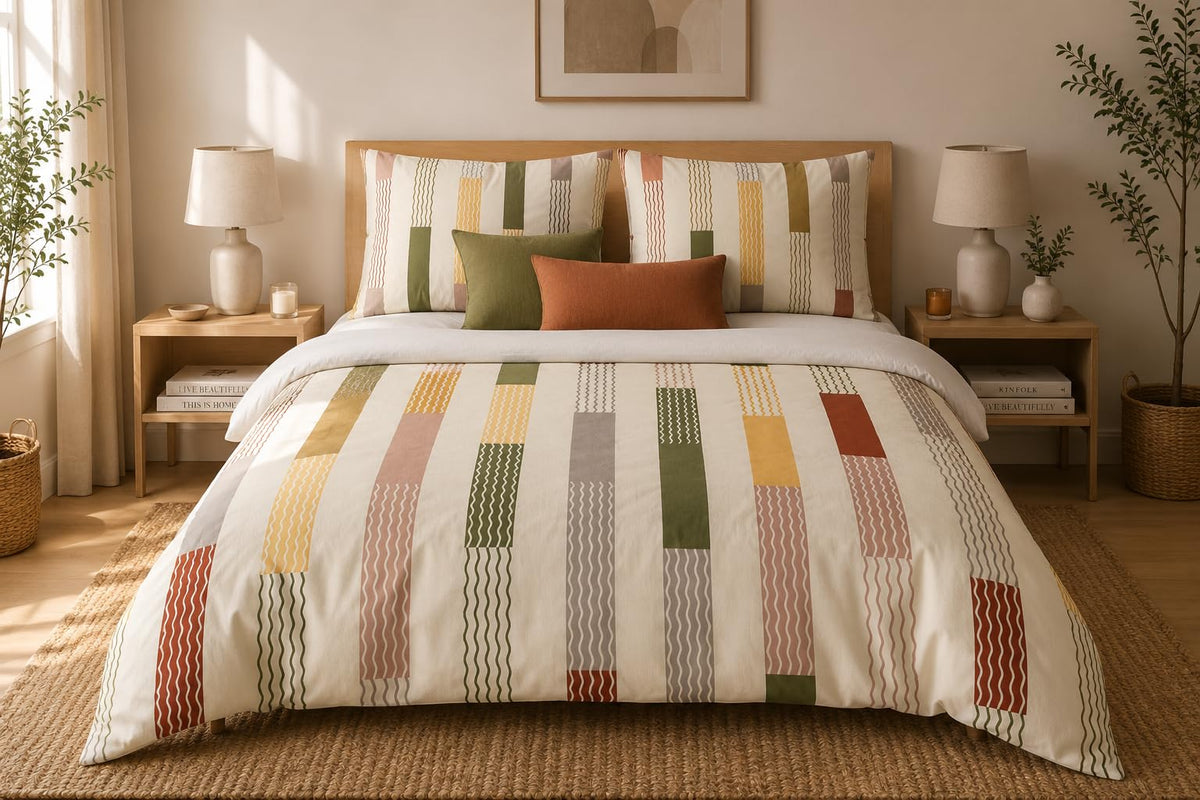 Stripe Duvet Cover Set – Block Stripe