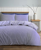 Plain Duvet Cover Set – Blue