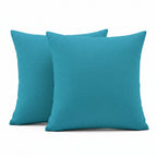 Oxford Cotton Cushion Covers 40-50 cm – Bluish Green