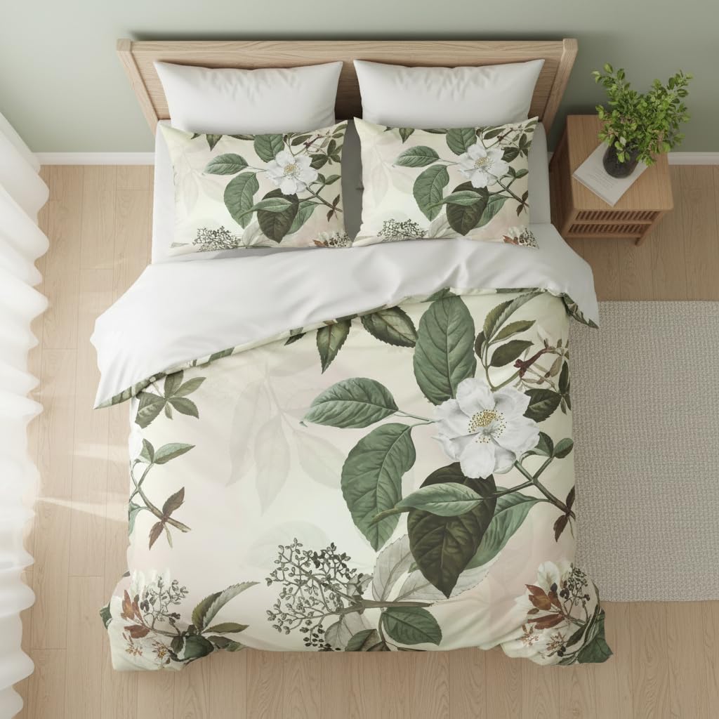 Botanical Duvet Cover Set – 23 Designs, Single to Emperor (view 6)