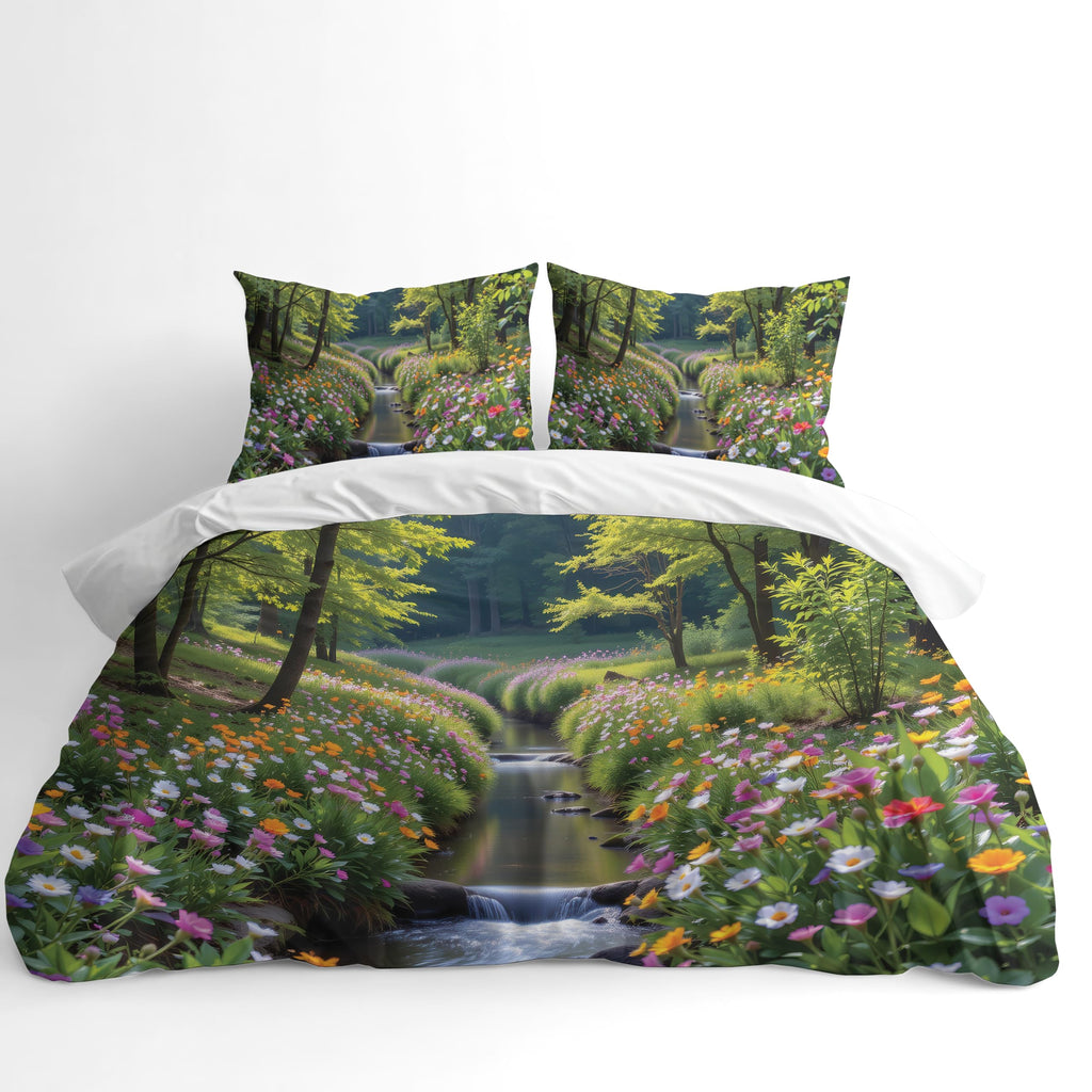 Botanical Duvet Cover Set – 23 Designs, Single to Emperor