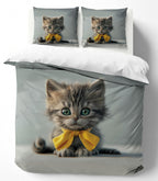 Cat Duvet Cover Set – Bow Kitten