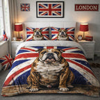 Dog Duvet Cover Set – British Bulldog