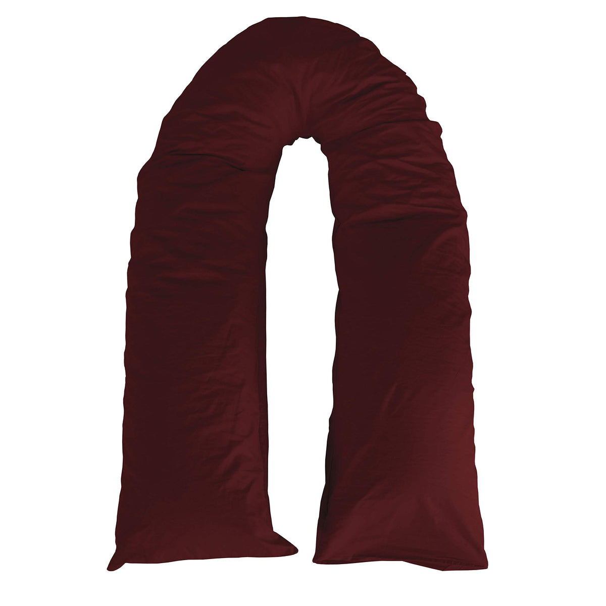 U Pregnancy Pillow Case 12ft – Burgundy