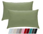 Cotton Rich Pillowcases 50x75 cm – Charcoal