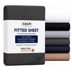 Extra Deep Fitted Sheet 40 cm – Charcoal