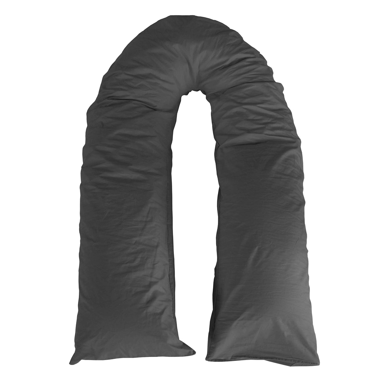 U Pregnancy Pillow Case 12ft – Charcoal