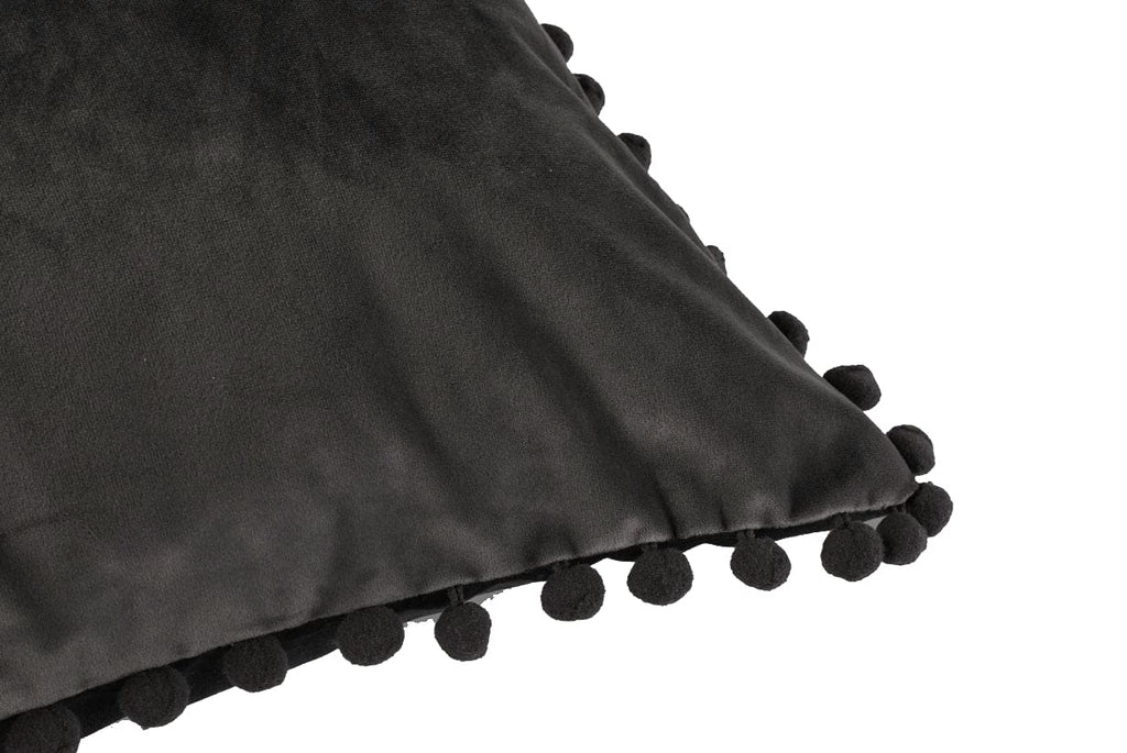 Charcoal Velvet Cushion Covers 45x45 cm – Packs of 2 & 4 (view 4)