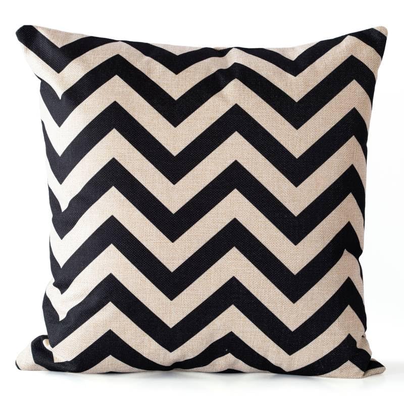 Printed Cushion Covers 45x45 cm – Chevron