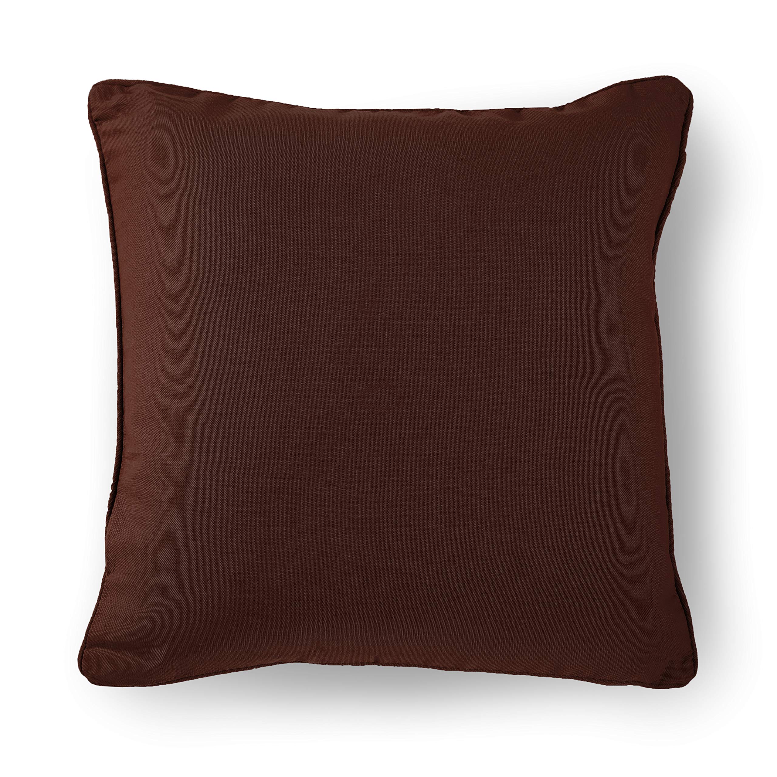 Cotton Cushion Cover 51x51 cm – Chocolate
