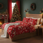 Christmas Duvet Cover Set – 2 Designs, Single to Super King (view 3)