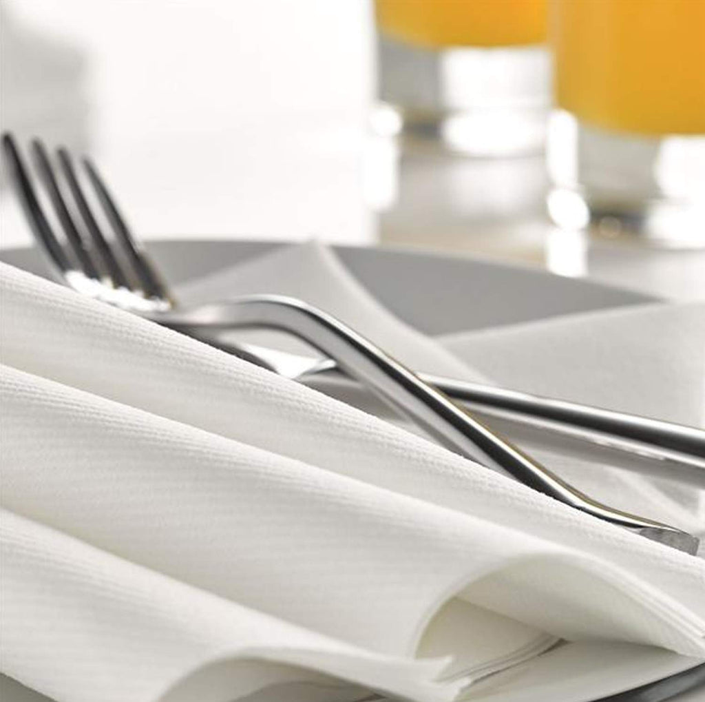 Cloth Napkins 45x45 cm – Polycotton, 4 Colours, 6 & 12 Packs