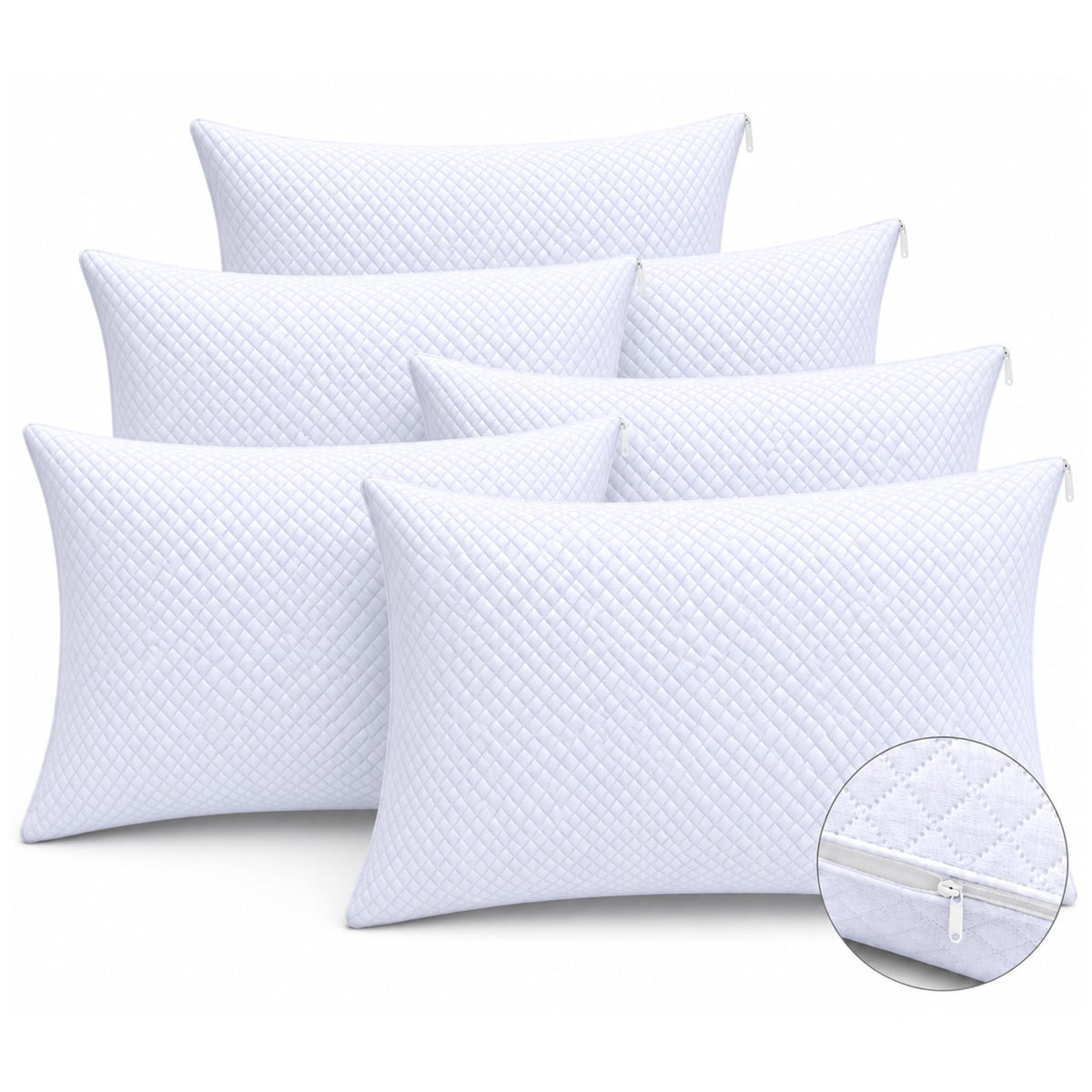 Quilted Pillow Protectors 50x75 cm – Cooling Pillow Protectors