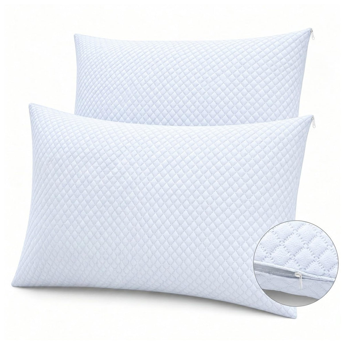 Quilted Pillow Protectors 50x75 cm – Cooling Pillow Protectors