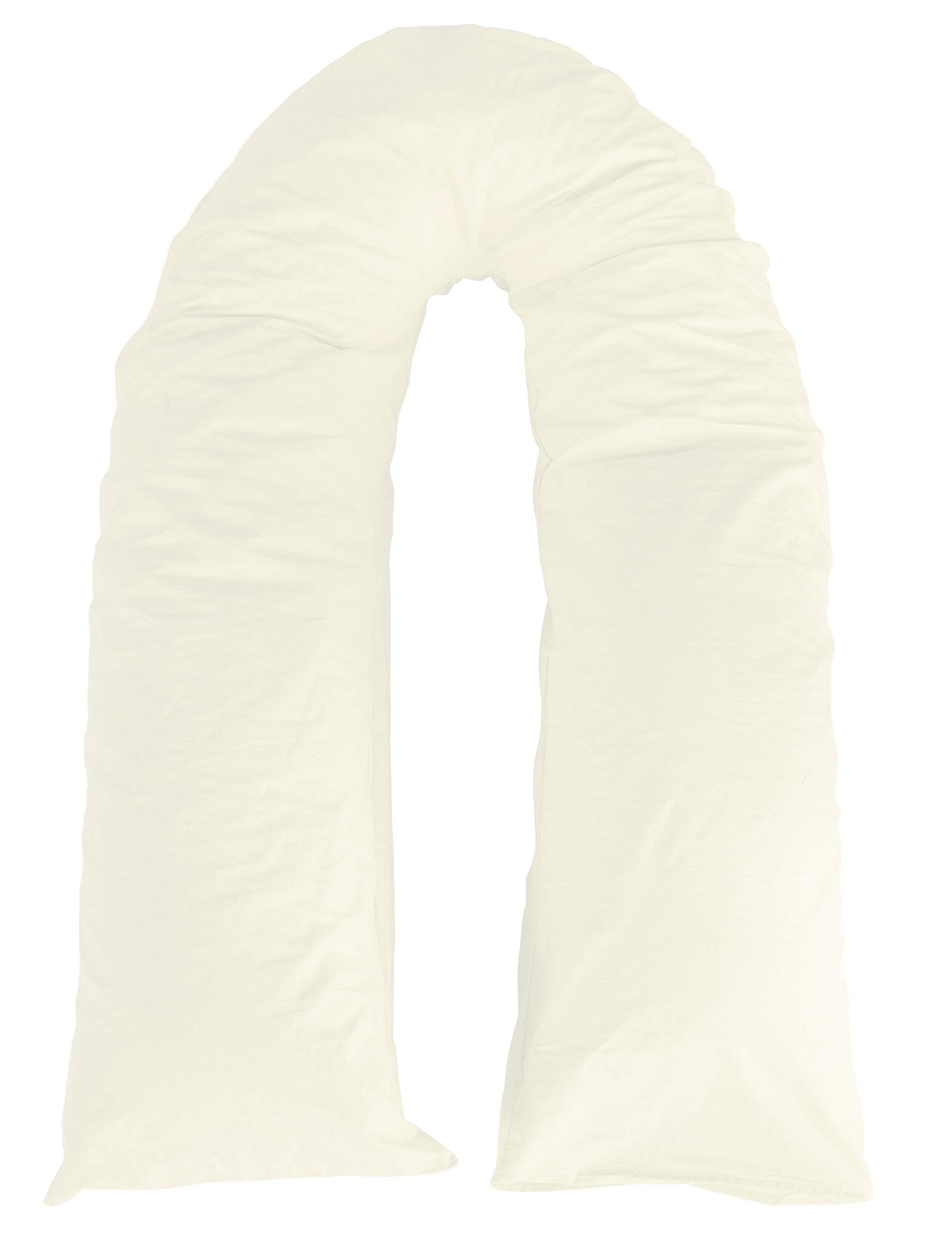 U Pregnancy Pillow Case 12ft – Cream Main image