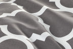 Diamond Grey Duvet Cover Set – Microfibre, Single to Super King (view 4)