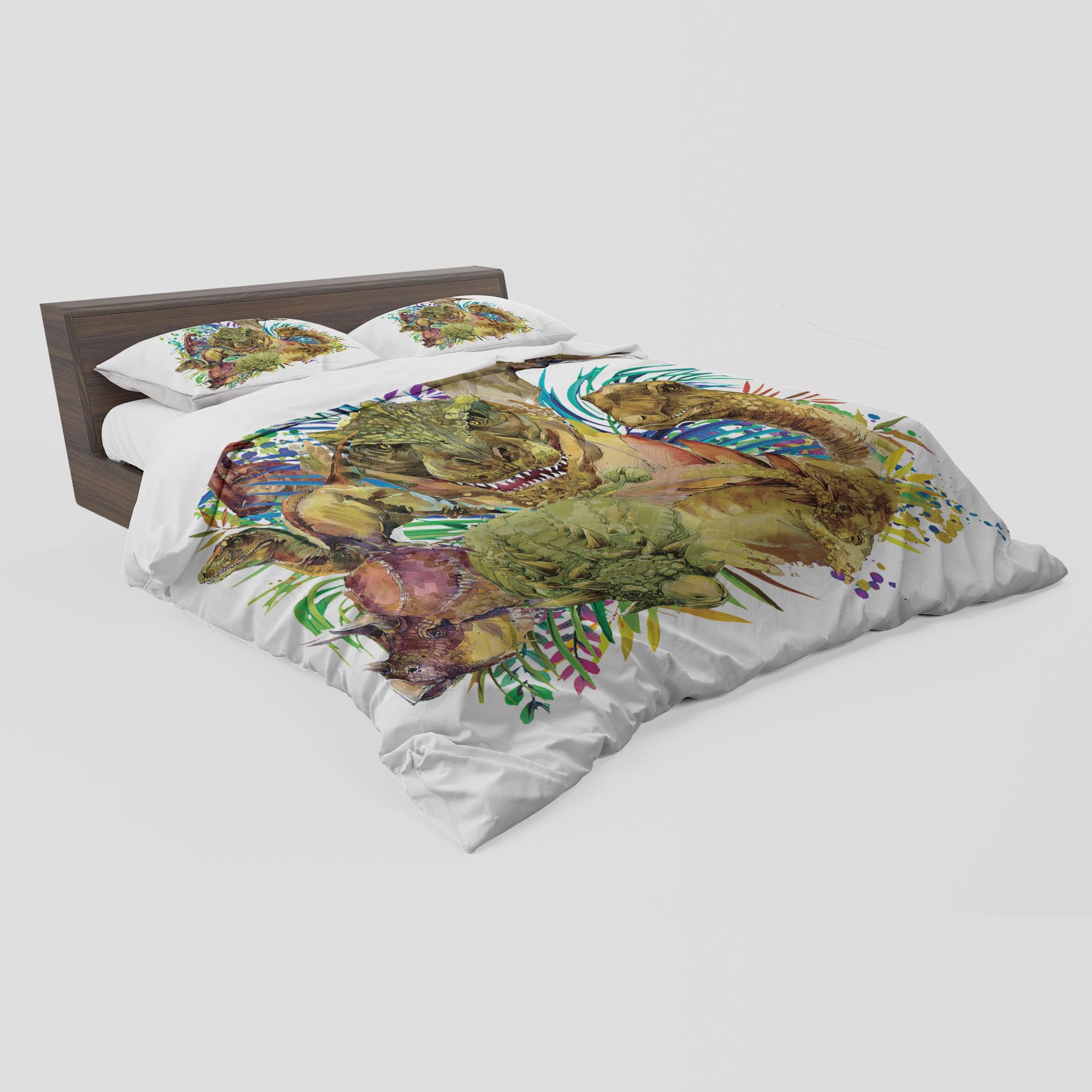 Dinosaur Duvet Cover Set – 7 Designs, Single to Super King