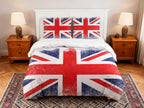 Union Jack Duvet Cover Set – Distressed Union Jack