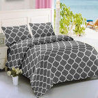 Diamond Grey Duvet Cover Set – Double (+2 more options)