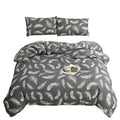 Feather Print Duvet Cover Set – Double (+3 more options)