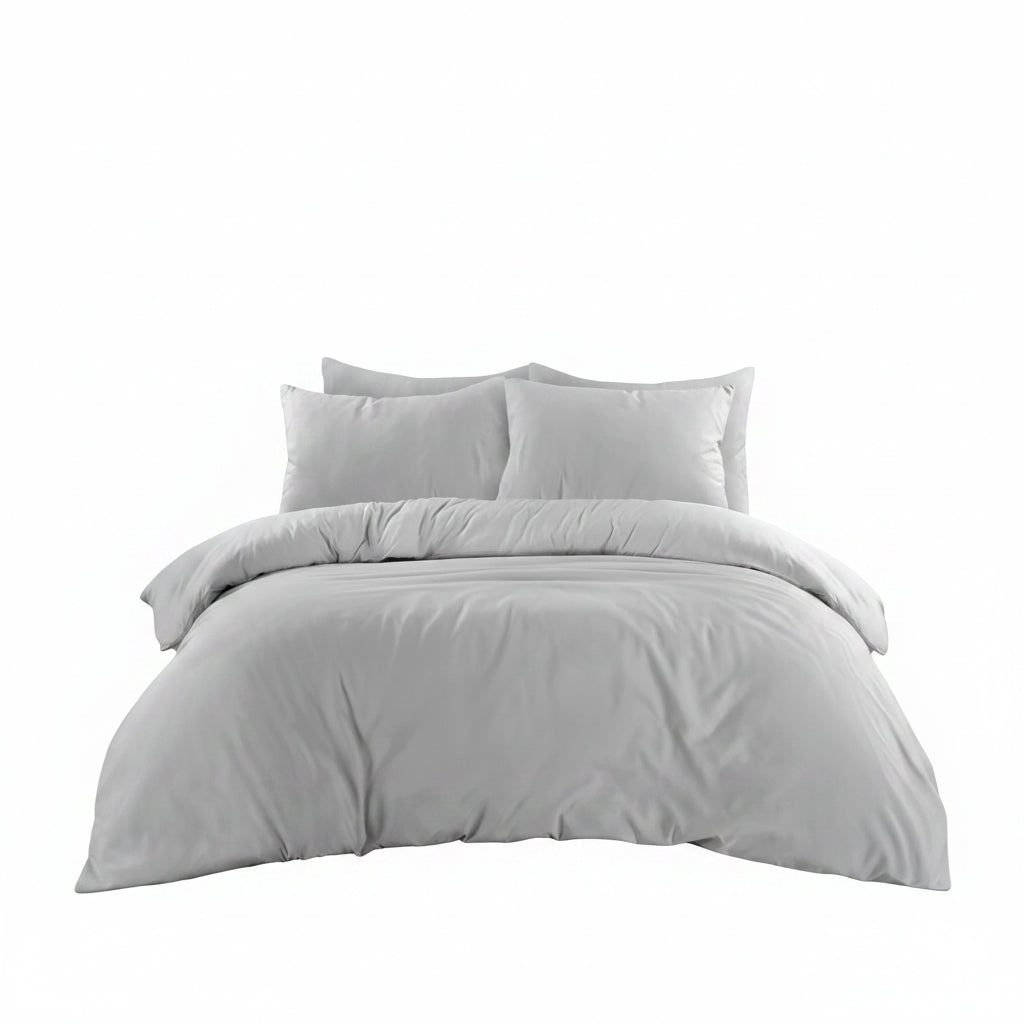 Grey Duvet Cover Set – Double (+2 more options)