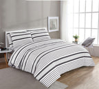 Mona Stripe Duvet Cover Set – Double (+3 more options)