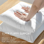 Duck Feather Cushion Pads 30x45 & 40x40 cm – Pack of 2 (view 2)