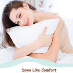 Duck Feather Cushion Pads 30x45 & 40x40 cm – Pack of 2 (view 3)