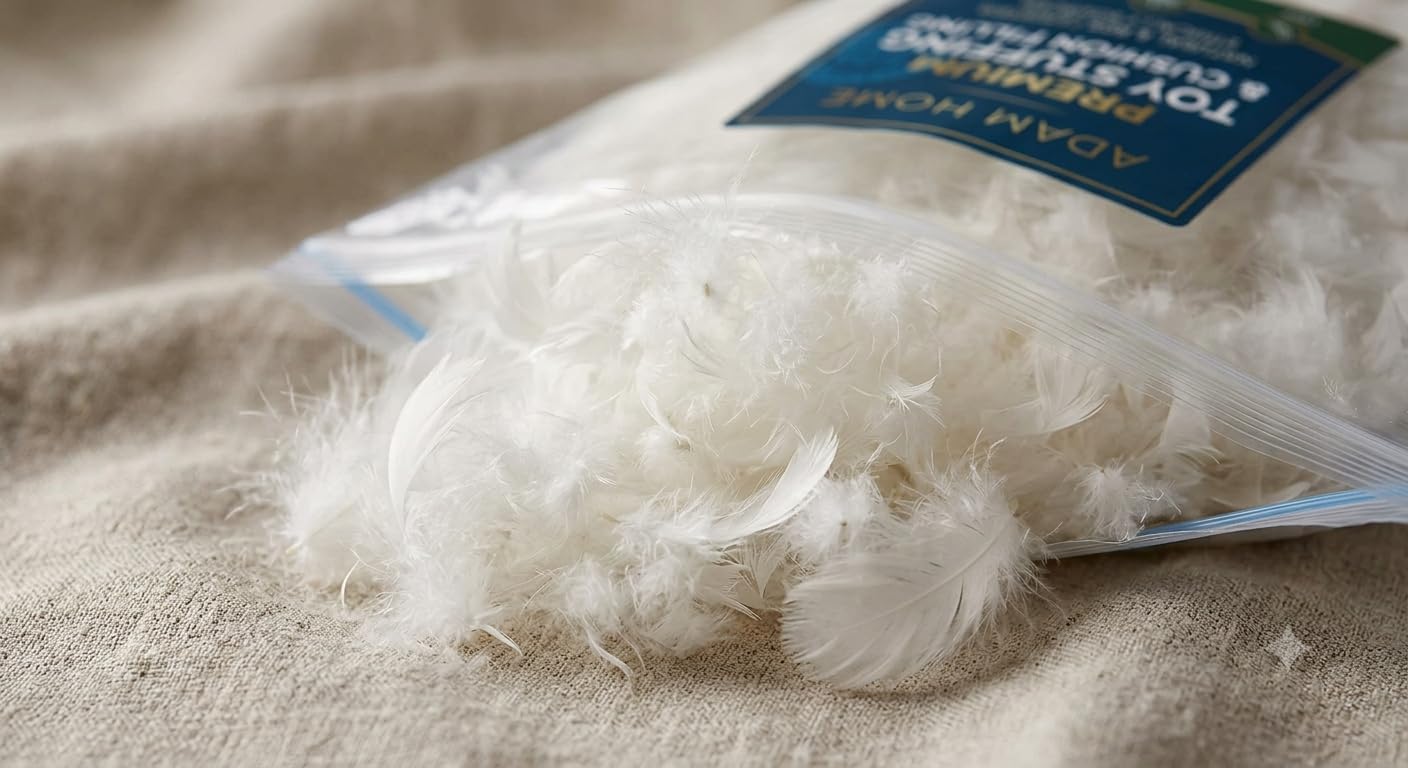 Duck Feather Filling – RDS Certified, 1 to 3 kg (view 2)