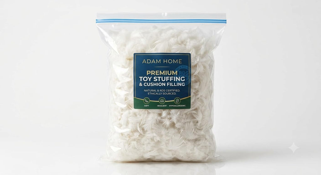 Duck Feather Filling – RDS Certified, 1 to 3 kg
