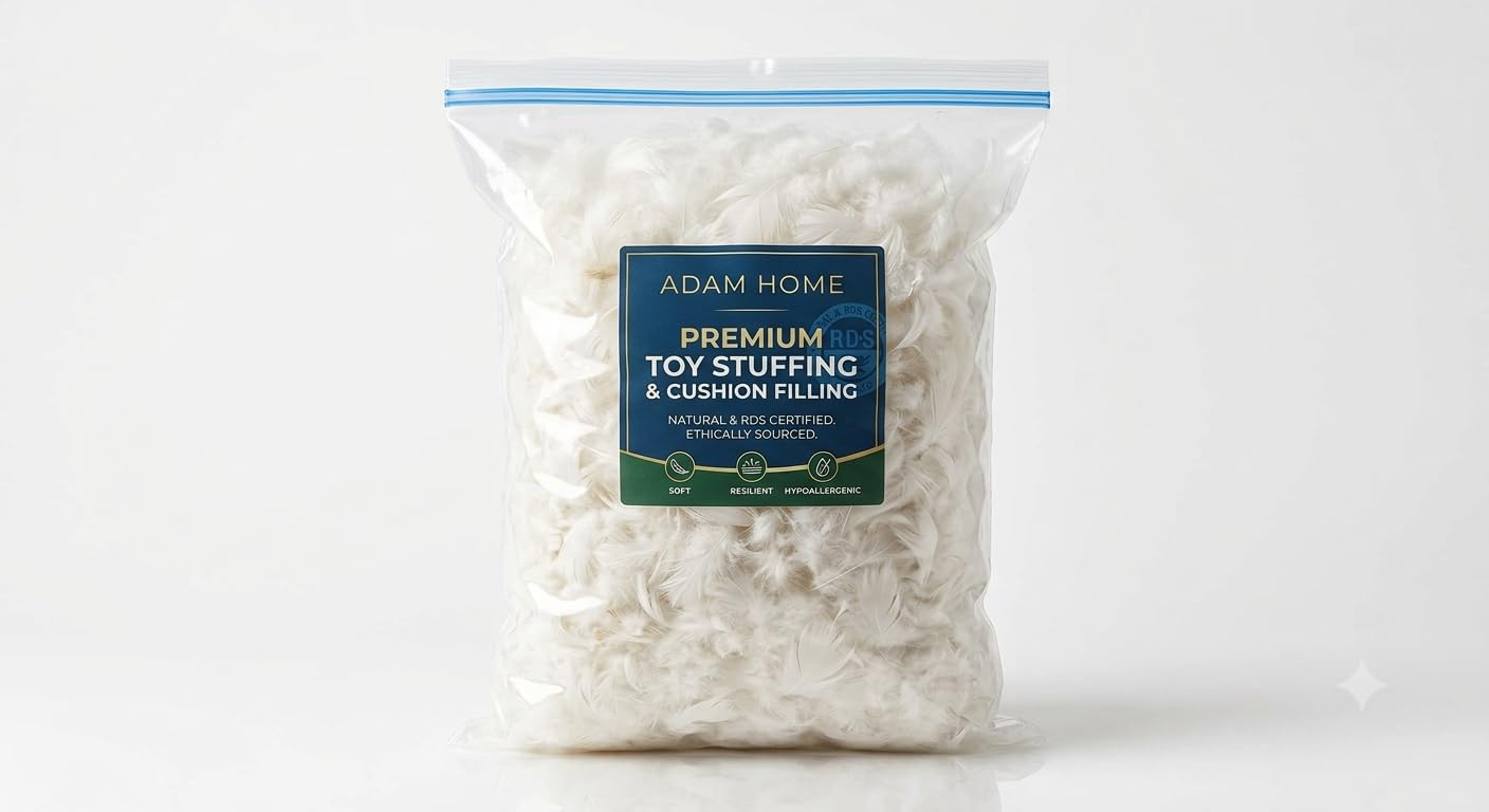 Duck Feather Filling – RDS Certified, 1 to 3 kg