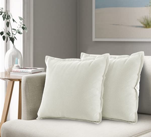 Oxford Cotton Cushion Covers 40-50 cm – Ecru