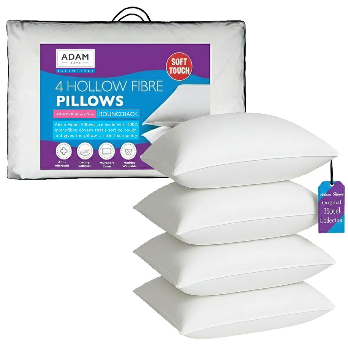 Bounce Back Pillows – Firm (+2 more options)