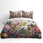 Botanical Duvet Cover Set – Fonda Floral Pink