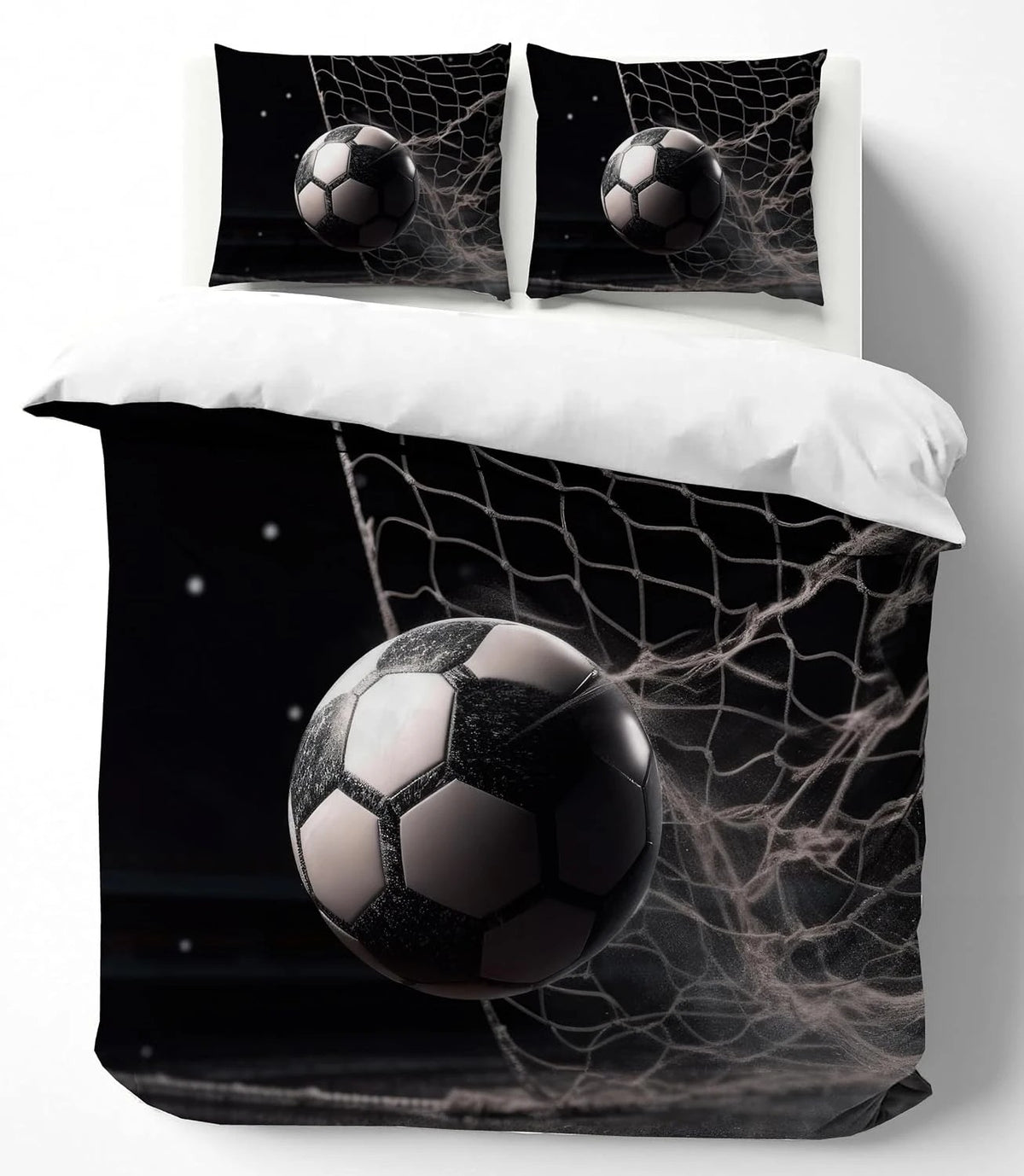 Football in Dark – Football Duvet Cover Set