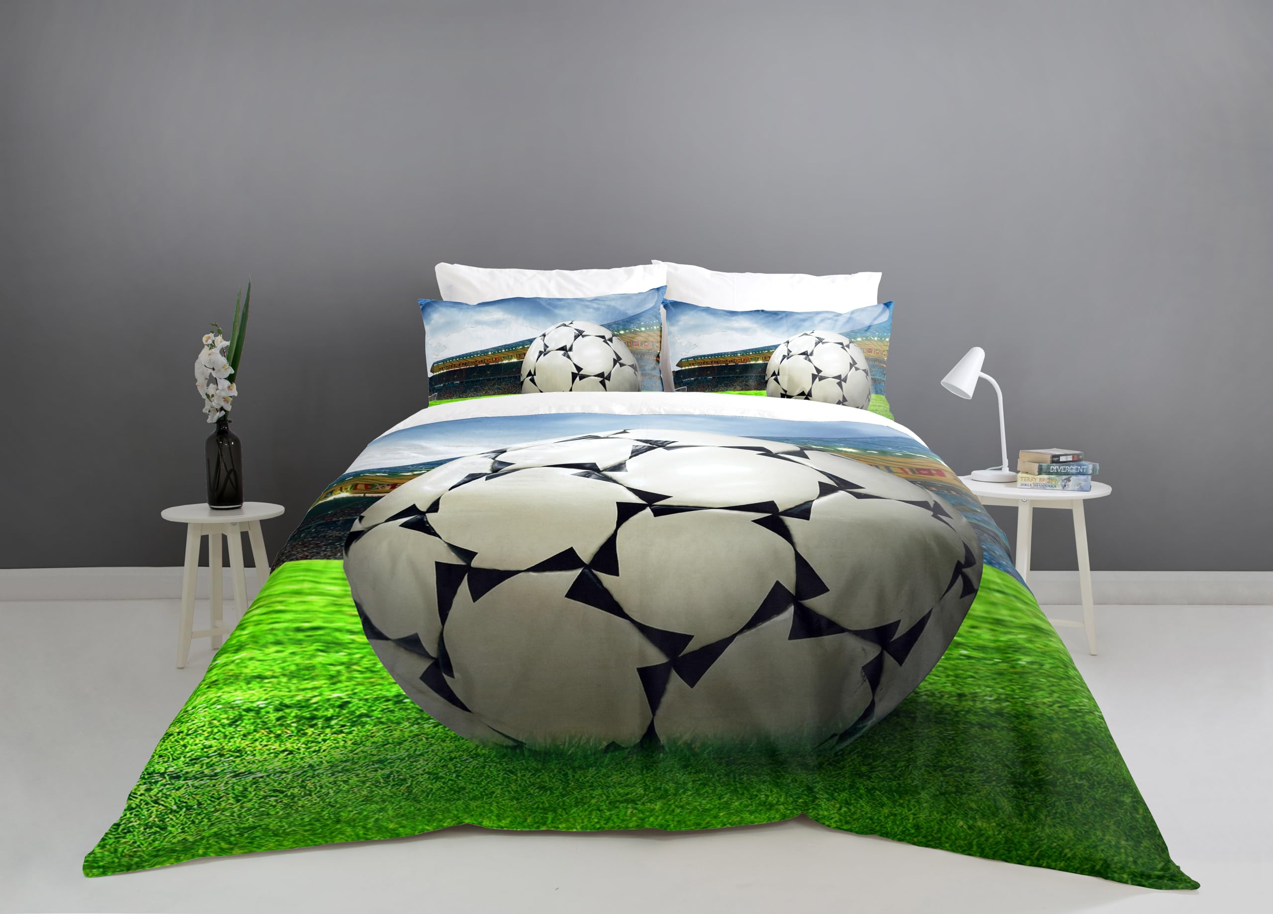 Football Duvet Cover Set – 18 Designs, Single to Super King Secondary image