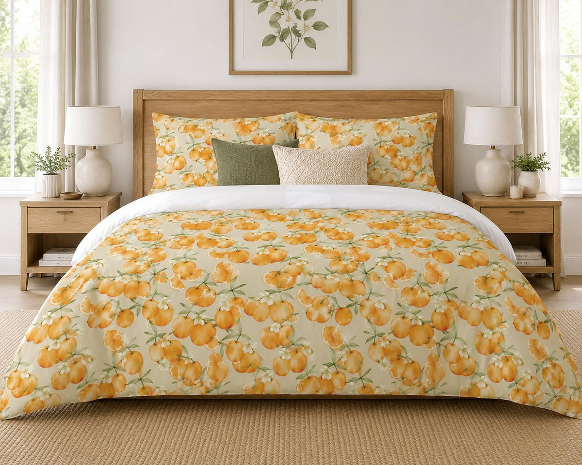 Fruit Duvet Cover Set – 12 Designs, Single to Emperor