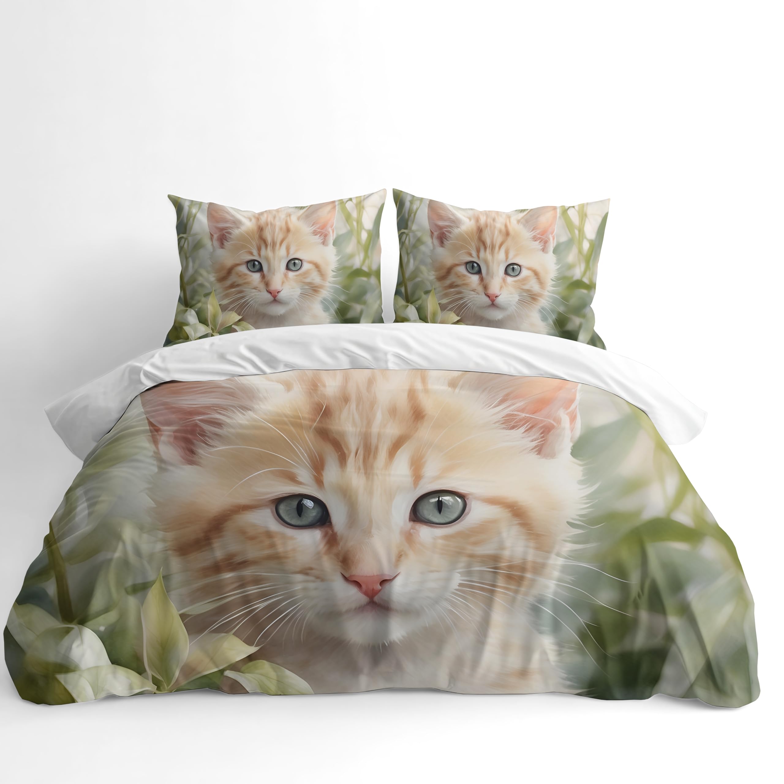 Cat Duvet Cover Set – Ginger Kitten